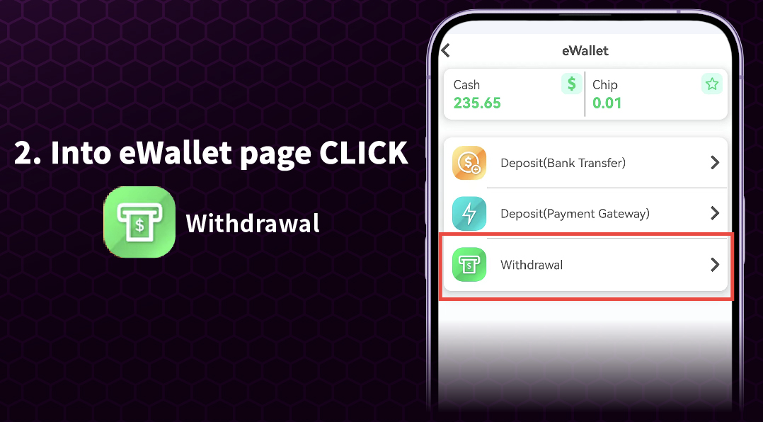 Withdrawal app 2